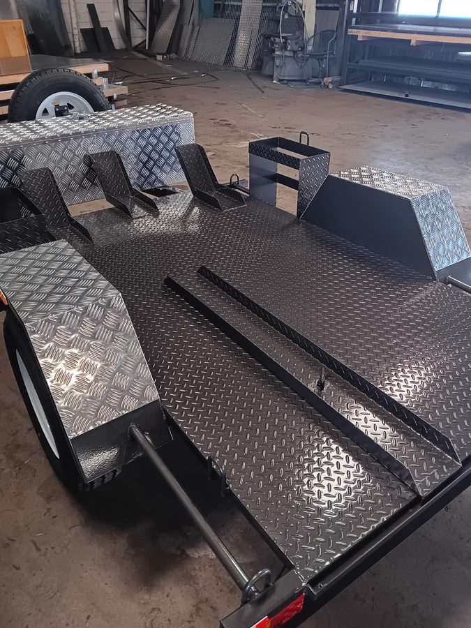 2-Bike Heavy Duty Motorbike Trailer (750kg ATM)
