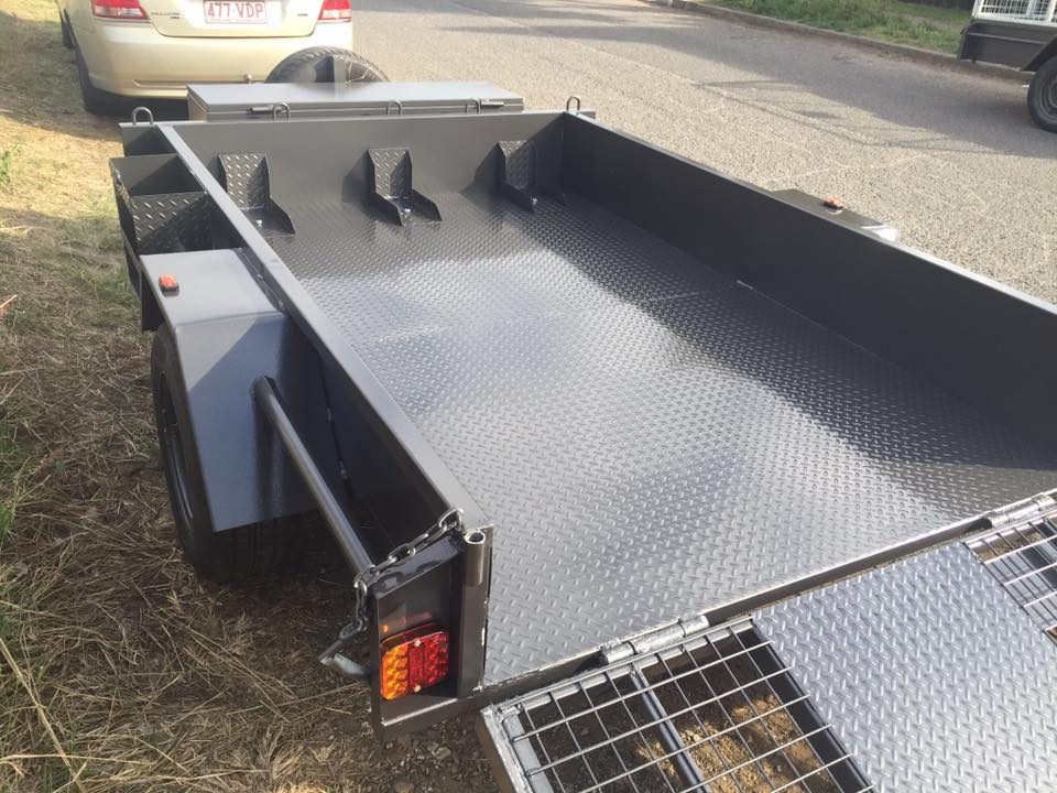 8×5 Commercial Tandem Axle Box Trailer (2000kg ATM)