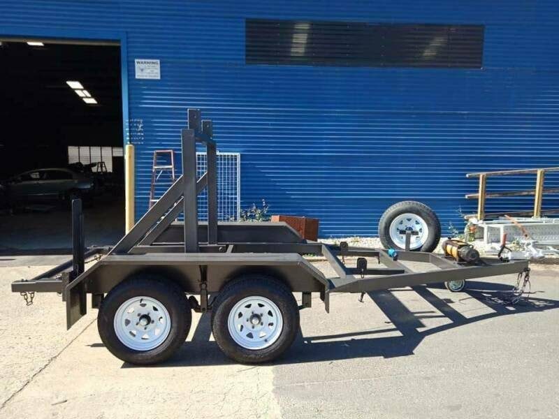 Heavy Duty Commercial Cable Drum Carrier (3000kg ATM)