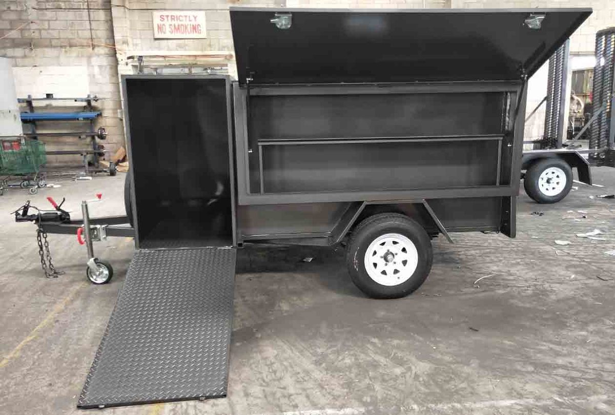 8×5 Heavy Duty Dual-Compartment Mower Trailer (2000kg ATM)
