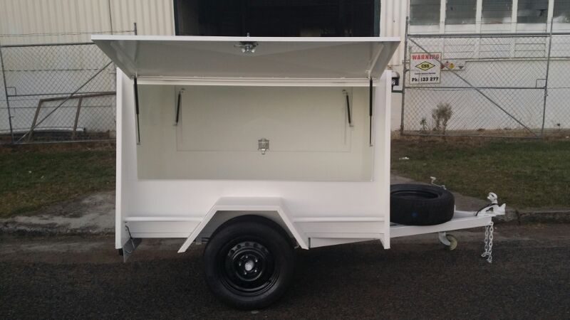 8×5 Tandem Axle High-Capacity Luggage Cargo Trailer (2000kg ATM)