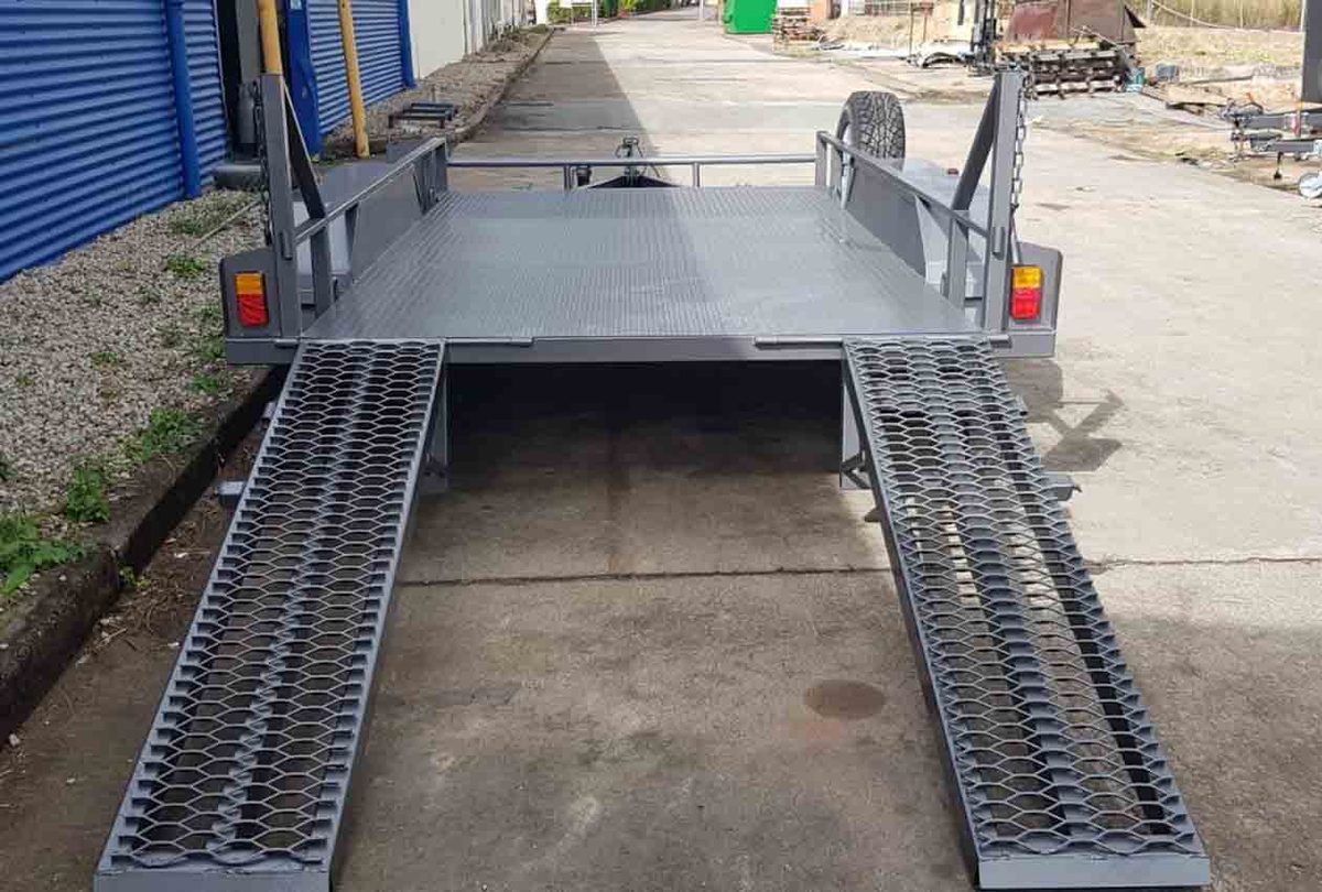12x5.5 Commercial Plant & Bobcat Trailer