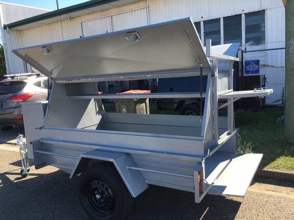8x5 Tradie Workstation Canopy - Dual Side Access